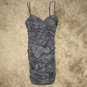 Gray Champagne Dress